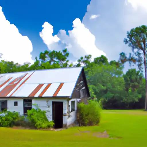 Rural homes in Columbia, Florida