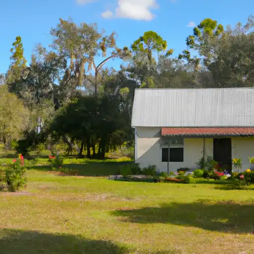 Rural homes in Duval, Florida