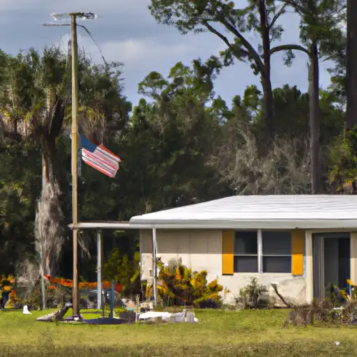 Rural homes in Flagler, Florida