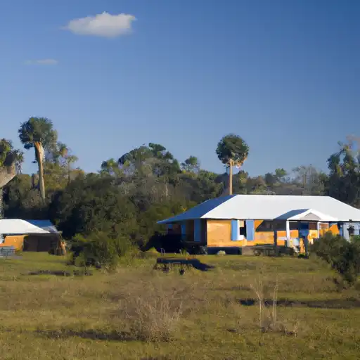 Rural homes in Gilchrist, Florida