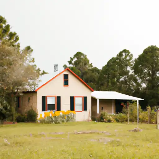 Rural homes in Hardee, Florida