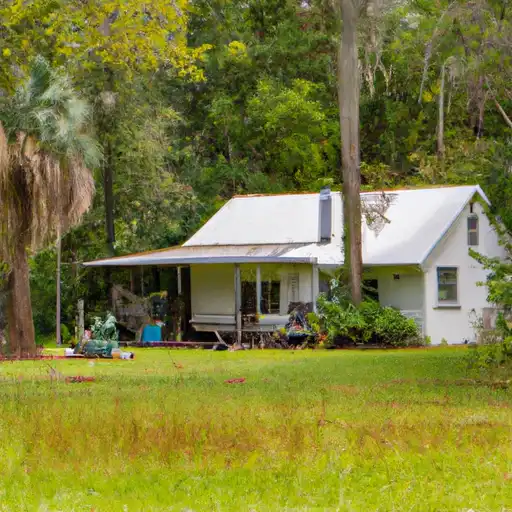 Rural homes in Highlands, Florida