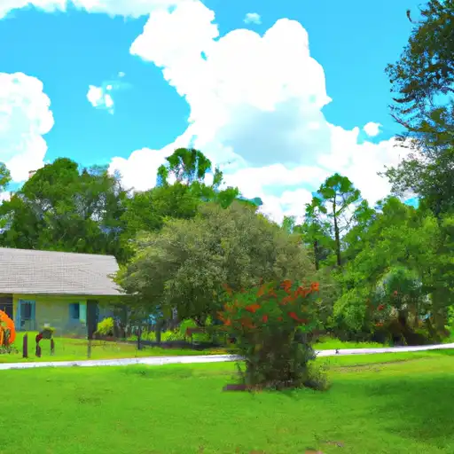 Rural homes in Hillsborough, Florida