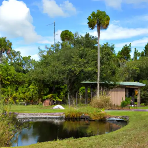 Rural homes in Indian River, Florida