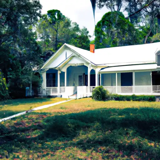 Rural homes in Jackson, Florida