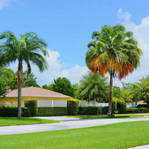 Rural homes in Miami'Dade, Florida