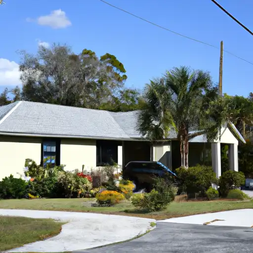 Rural homes in Pasco, Florida