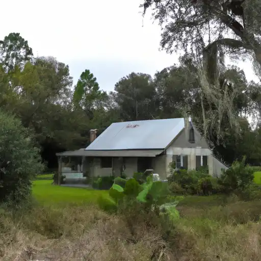 Rural homes in Taylor, Florida