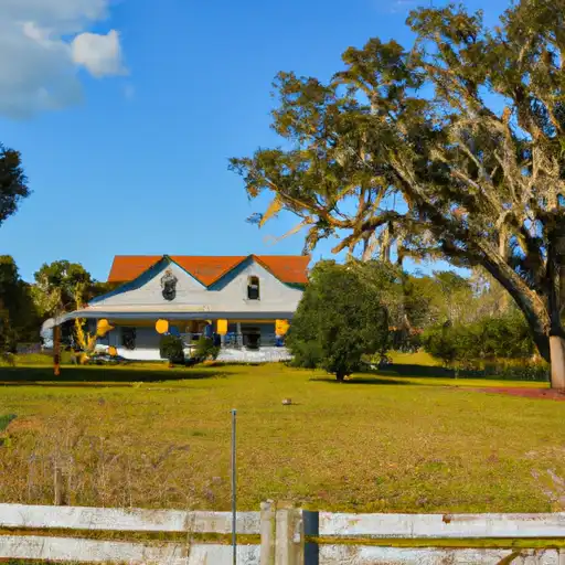 Rural homes in Washington, Florida