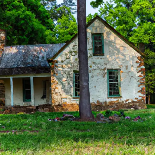 Rural homes in Clarke, Georgia