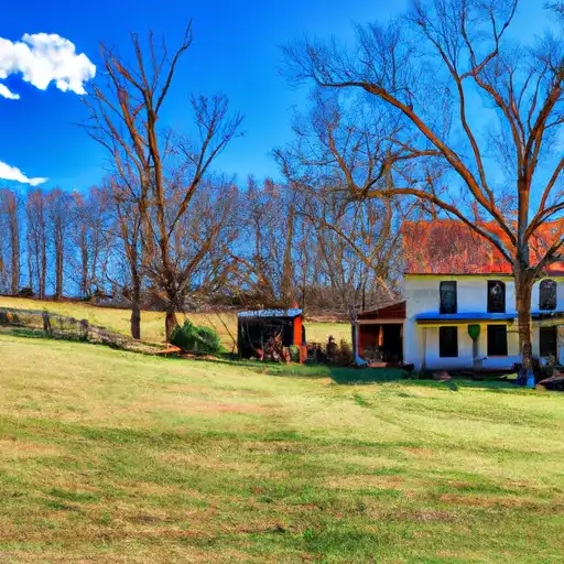 Rural homes in Clinch, Georgia