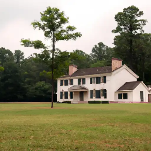 Rural homes in Fayette, Georgia