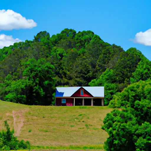 Rural homes in Floyd, Georgia