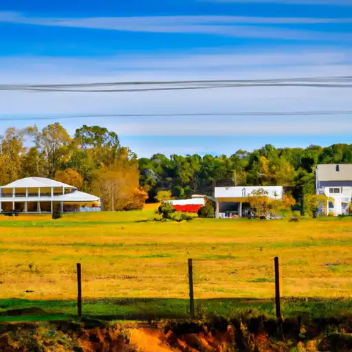 Rural homes in Union, Georgia