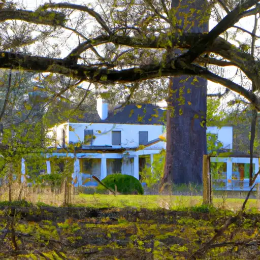 Rural homes in Whitfield, Georgia