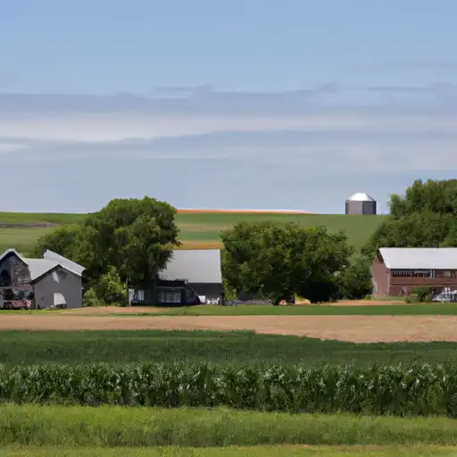 Rural homes in Boone, Iowa
