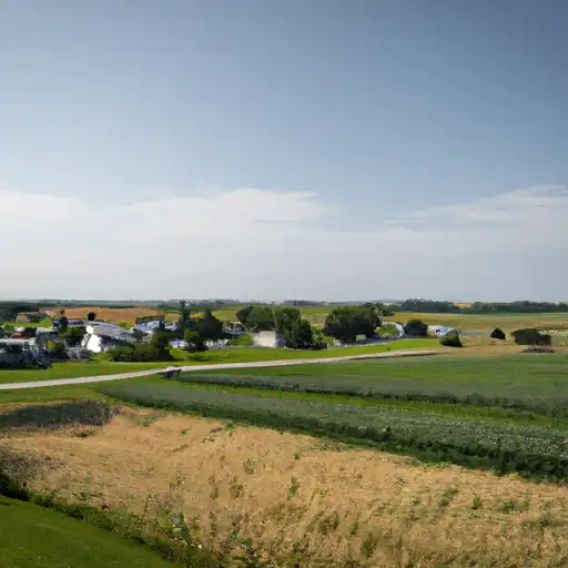Rural homes in Clinton, Iowa