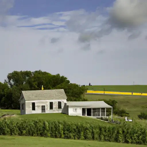 Rural homes in Franklin, Iowa