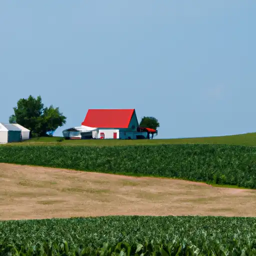 Rural homes in Henry, Iowa