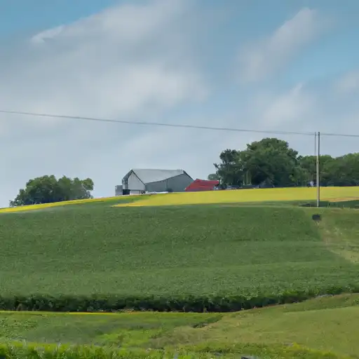 Rural homes in Jefferson, Iowa