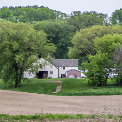 Rural homes in Johnson, Iowa