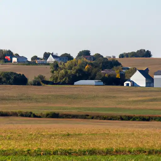 Rural homes in Marshall, Iowa