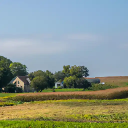 Rural homes in Ringgold, Iowa