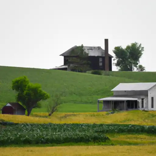 Rural homes in Sac, Iowa