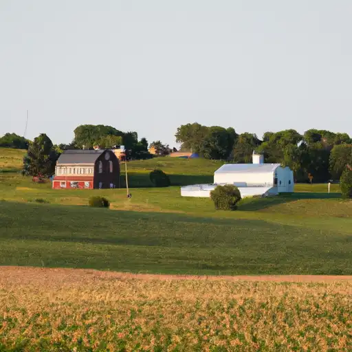 Rural homes in Shelby, Iowa