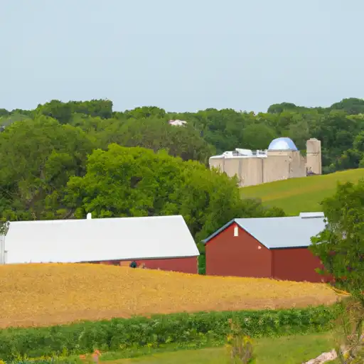 Rural homes in Van Buren, Iowa