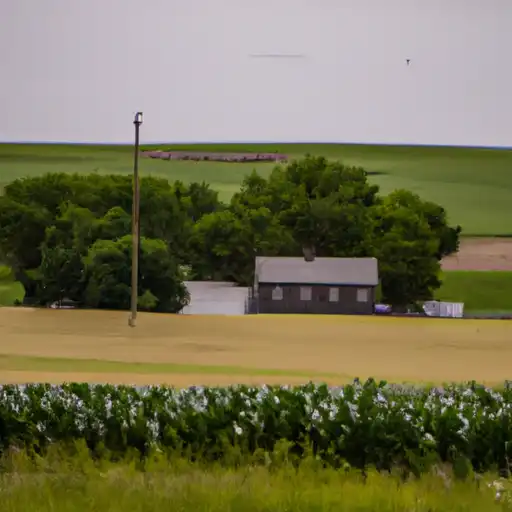 Rural homes in Woodbury, Iowa