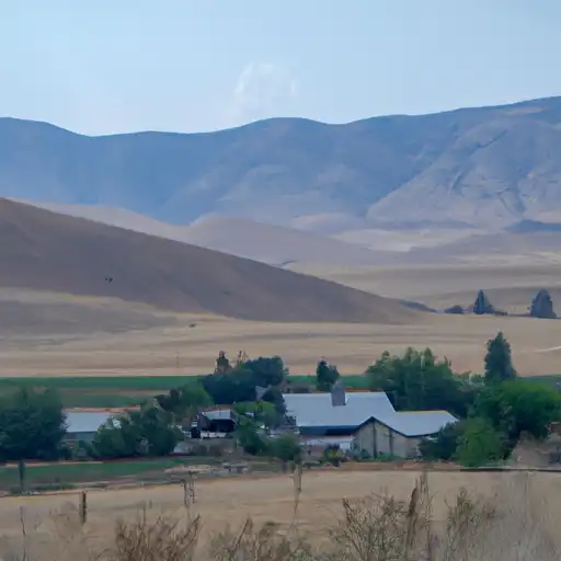 Rural homes in Fremont, Idaho