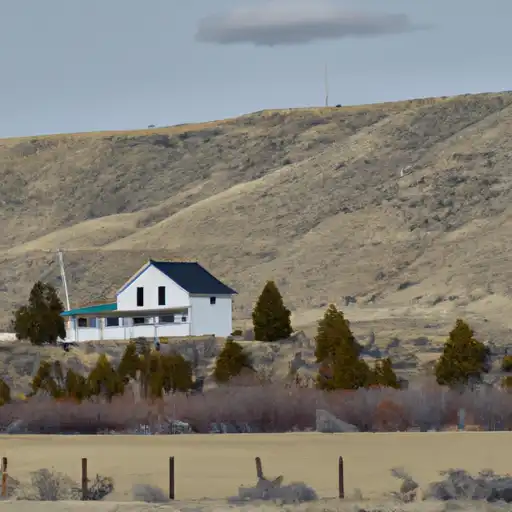 Rural homes in Gooding, Idaho