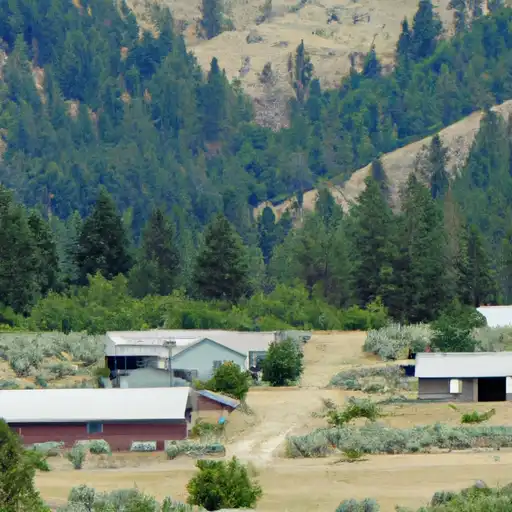Rural homes in Jefferson, Idaho