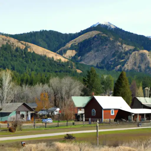 Rural homes in Kootenai, Idaho