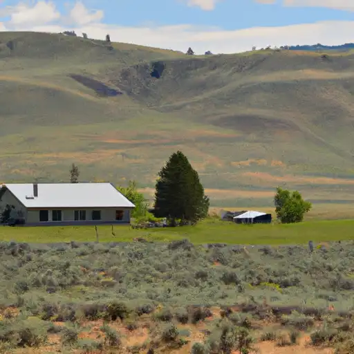 Rural homes in Lewis, Idaho