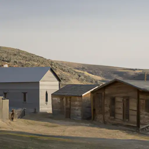Rural homes in Nez Perce, Idaho