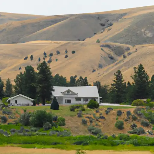 Rural homes in Oneida, Idaho