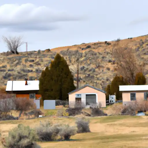 Rural homes in Owyhee, Idaho