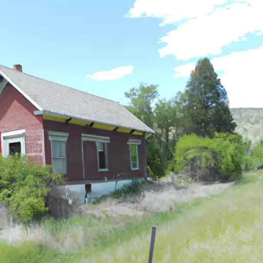 Rural homes in Shoshone, Idaho