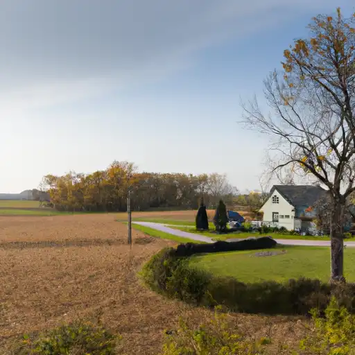 Rural homes in Alexander, Illinois