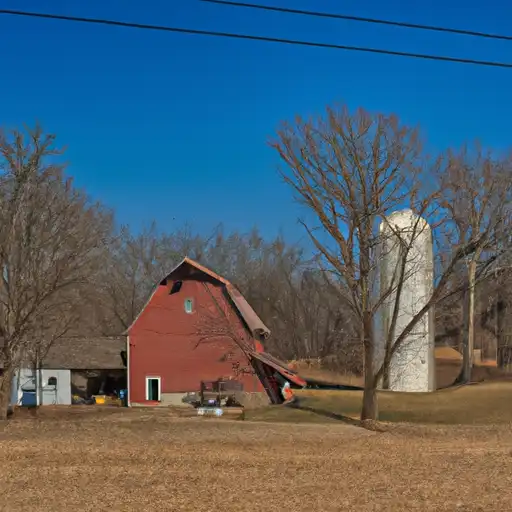 Rural homes in Carroll, Illinois