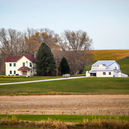 Rural homes in Edgar, Illinois