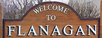 City Logo for Flanagan
