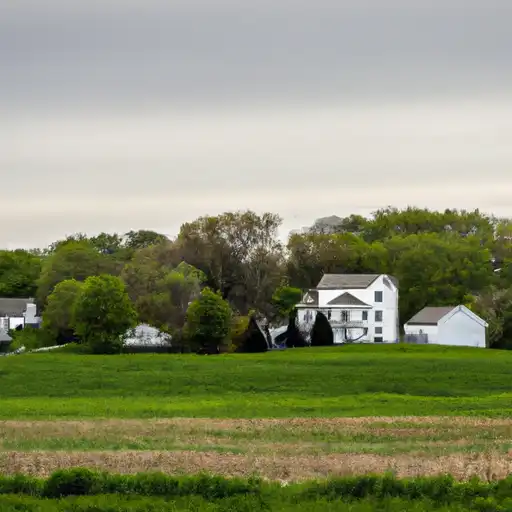 Rural homes in Franklin, Illinois