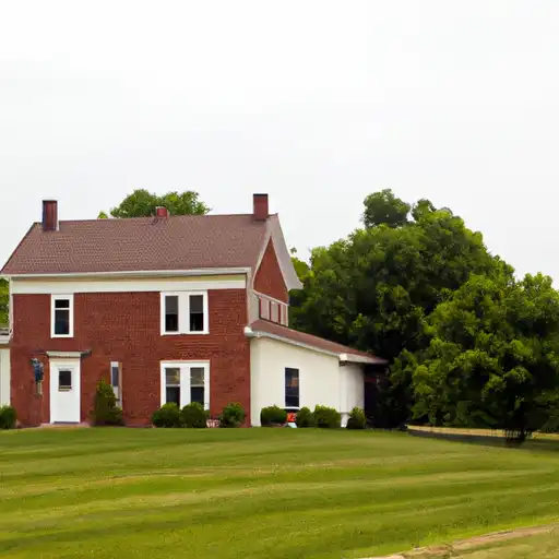 Rural homes in Henry, Illinois