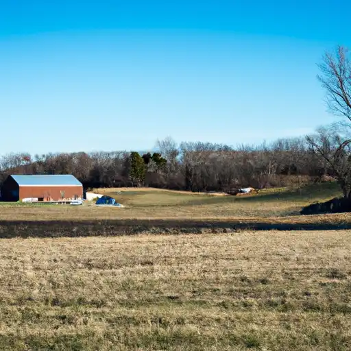 Rural homes in Jasper, Illinois