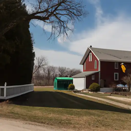Rural homes in Kankakee, Illinois