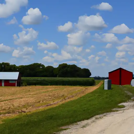 Rural homes in LaSalle, Illinois