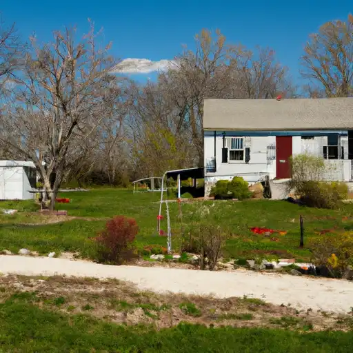 Rural homes in Morgan, Illinois
